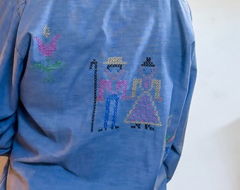 Embroidered Cotton Shirt