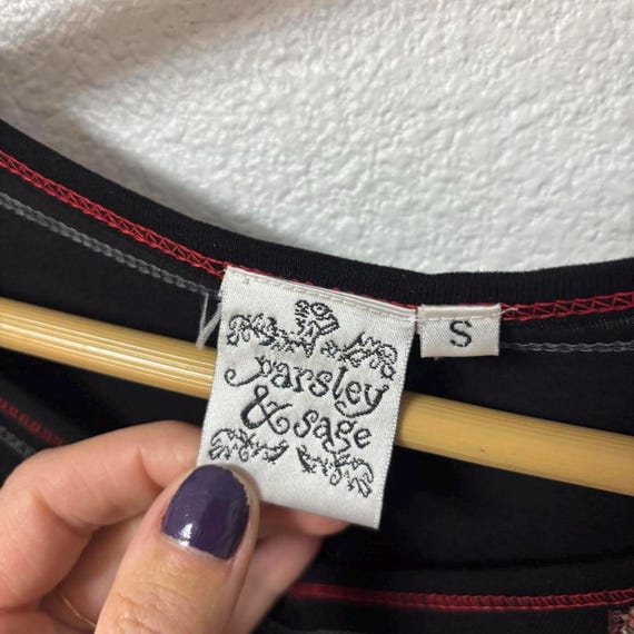 Y2K Asymmetrical Patchwork Top - image 4