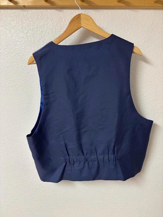 Handmade Vintage Patchwork Vest - image 2