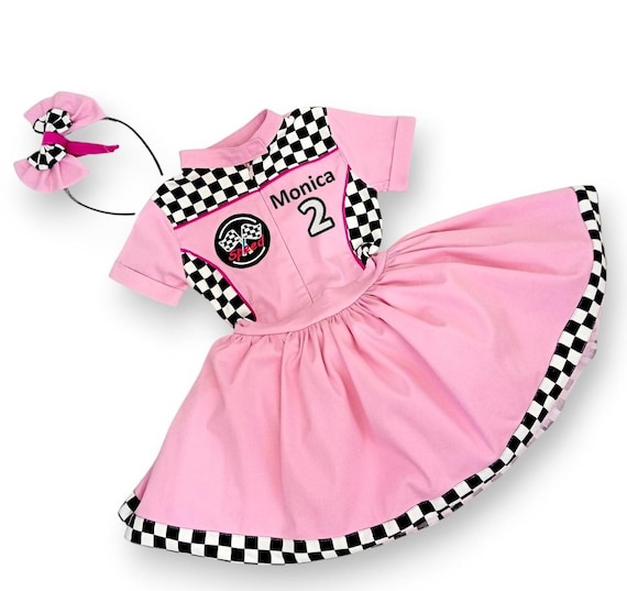 Customer photo of Race Car Tutu Dress