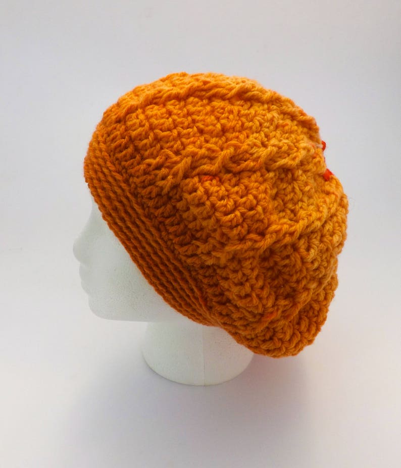Cabled Slouchy Hat Crochet Pattern PDF Pattern Only - Etsy