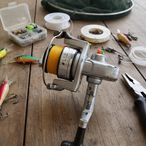 Vintage Ryobi Fishing Reel - Etsy
