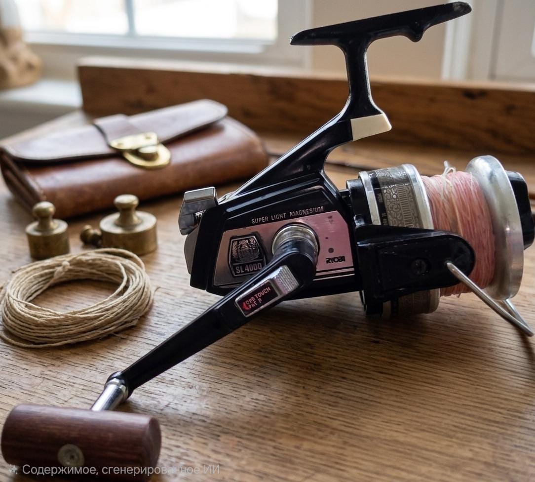 Vintage Ryobi Fishing Reel - Etsy