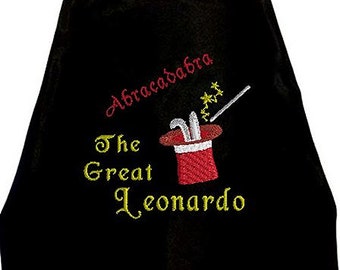 Kid's Cape, Abracadabra!   The Great Magician Cape with your child's Name  Embroidered Personalized Superhero cape  Proudly Made in USA