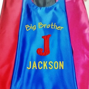 Superhero KID'S's Cape,   Super Hero Cape, Kid's Cape,  Costume Cape, Name Embroidered Personalized