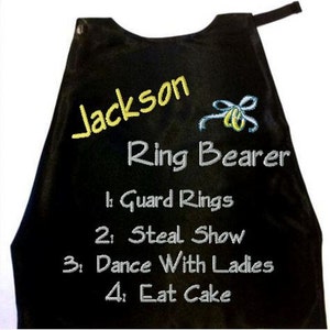 Super Hero Ring Bearer Cape,  Embroidered Ring Bearer Cape Personalized Wedding Photo Op  Proudly Made in USA