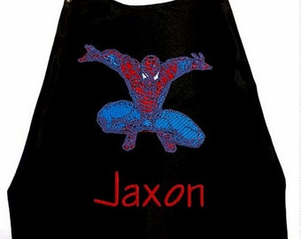 Superhero Cape,  Kids Cape Embroidered Super Hero Cape Personalized with Name  Proudly Made in USA