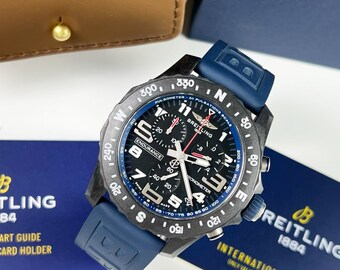 Breitling Endurance Pro 44 with Blue Strap Watch