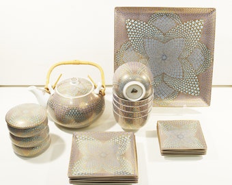 Kozan Gold Japanese Gold Persia Tea Service