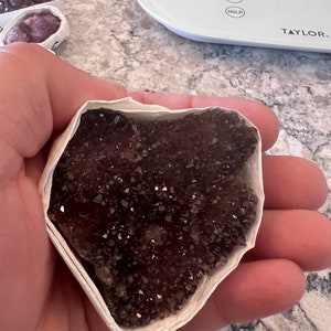 Amethyst Geode Stück