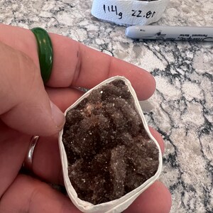 Amethyst Geode Stück