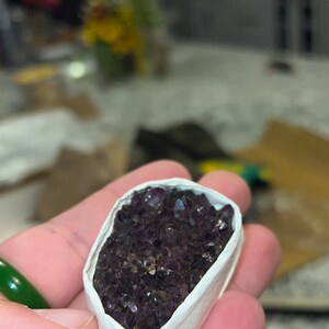 Amethyst Geode Stück