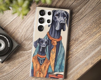 Flexi Cases, Dressed Up Danes, Flexible Phone Case for Select Iphone and Samsung Models