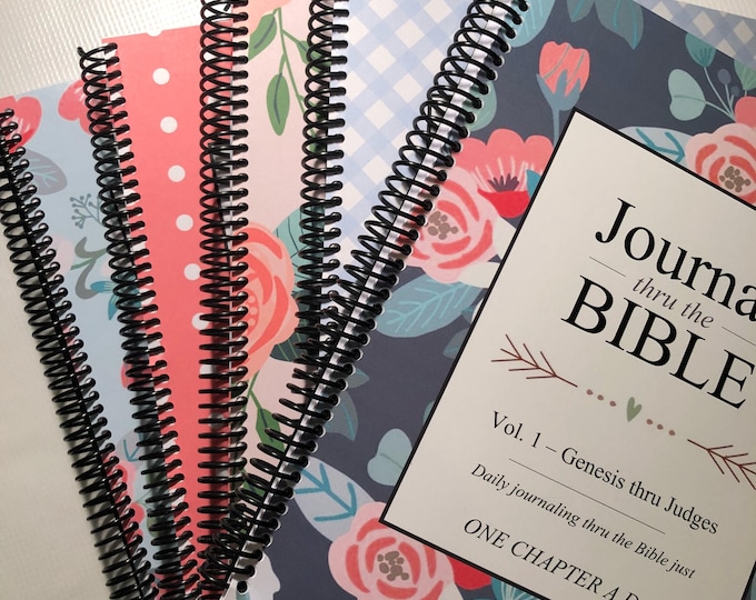 Mustard Seed Journals Old and New Testament Entire Set 5 Volumes