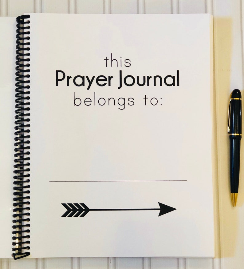 Mustard Seed Journals Striped Prayer Journal for Men/teenboys Etsy