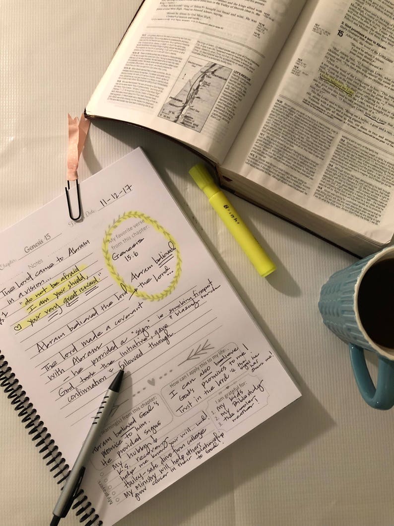 Mustard Seed Journals Old and New Testament Entire Set 5 Etsy