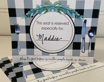 Mustard Seed Journals - Buffalo Check Plate Cards