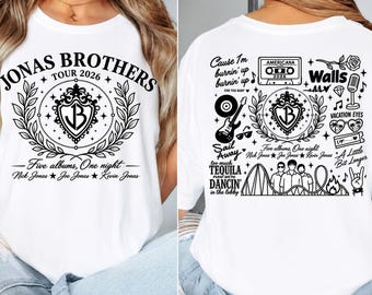 Jonas Brothers The Burning Up Tour PNG Bundle 4 (Digital Download)