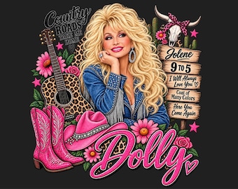 Country Diva Music PNG | Pink Western Cowgirl Sublimation Design (Digital Download)