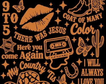 Dolly Parton Memorial Shirt Design, Country Music PNG, Dolly Parton PNG, Western Style & Classic Quote Designs | PNG Files