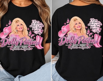 Dolly Parton Pink Western Sublimation Design | Tribute Quote (Digital Download)