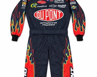 F1 Dupont Racing Suit - Jeff Gordon DuPont NASCAR Racing Suit - Custom Race Suit - All Sizes
