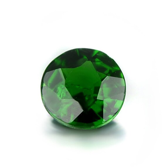 0.33ct Chrome Green Tourmaline 4.3mm Round Shape Loose Gemstones