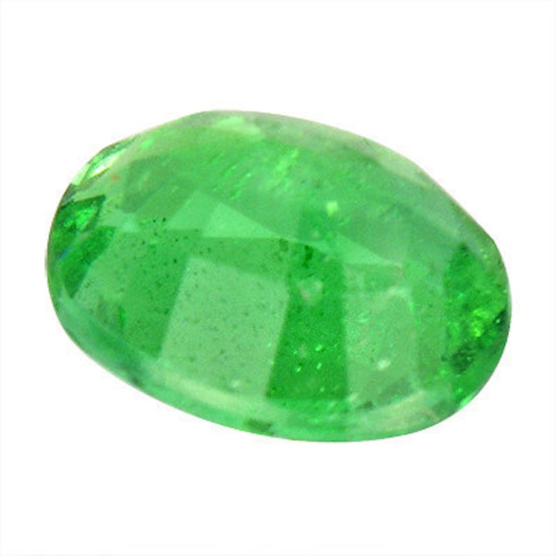 Rare Green Kornerupine Gemstone 7.35 x 5.72 MM Oval Shape 1.20 Carat Umba Tanzania image 3