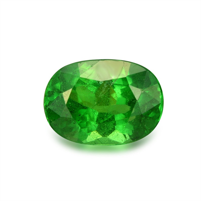 2.07ct Tsavorite Green Oval Shape Loose Gemstones Etsy
