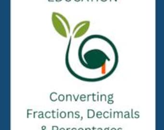 Converting Percentages, Fractions and Decimals
