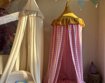 Customizable Canopy Sewing Pattern PDF, Nursery Reading Nook Play Corner (Video Tutorial)