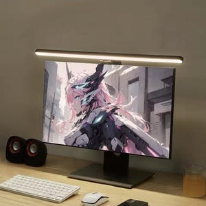 RGB Monitor Light Bar, LED Screen Lamp, Gaming Desk Light, Computer Monitor Lamp, Desk Setup Lighting, USB Monitor Light, Gamer Gift