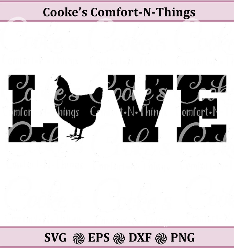 Chicken Love I Love Chickens Chickens Love Me Chicken Etsy