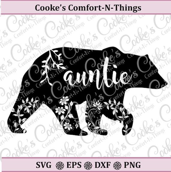 Download Auntie Bear svg aunt bear svg fun aunt svg instant ...
