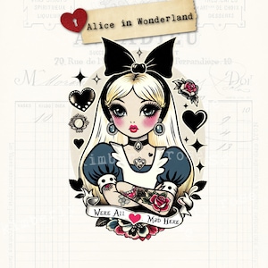 Image PNG « Were all Mad Here » d'Alice au pays des merveilles/Alice au pays des merveilles Clip Art/Alice au pays des merveilles