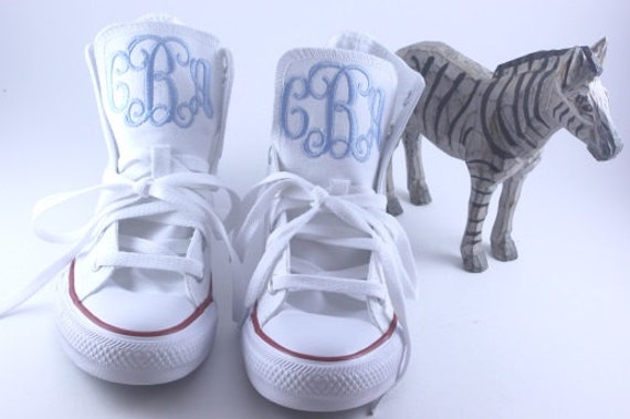 monogrammed converse high tops