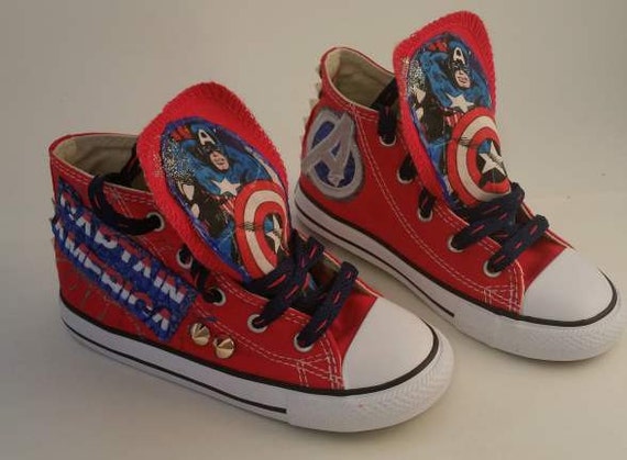 captain america chuck taylors