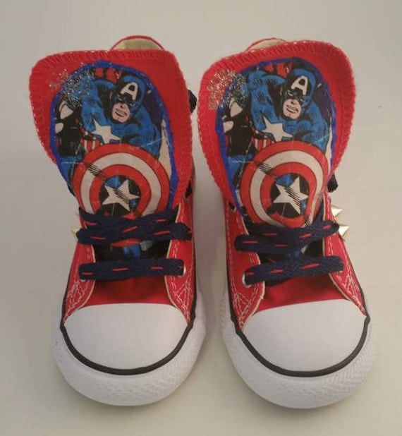 captain america converse