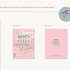COMO Wedding Invitation Venue Illustration | Custom Sketch (Digital Files Only) image 5