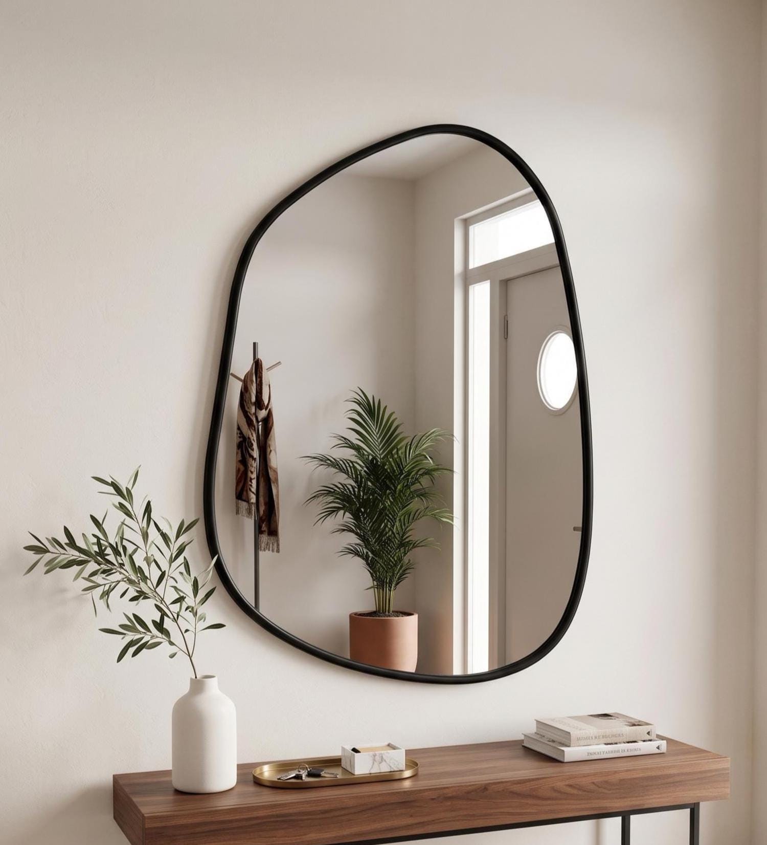 Pebble Mirror - Etsy