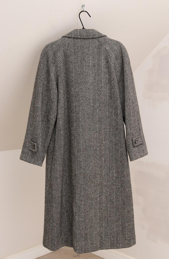 Aquascutum Weinberg Vintage Women's Grey Wool Tweed C… - Gem