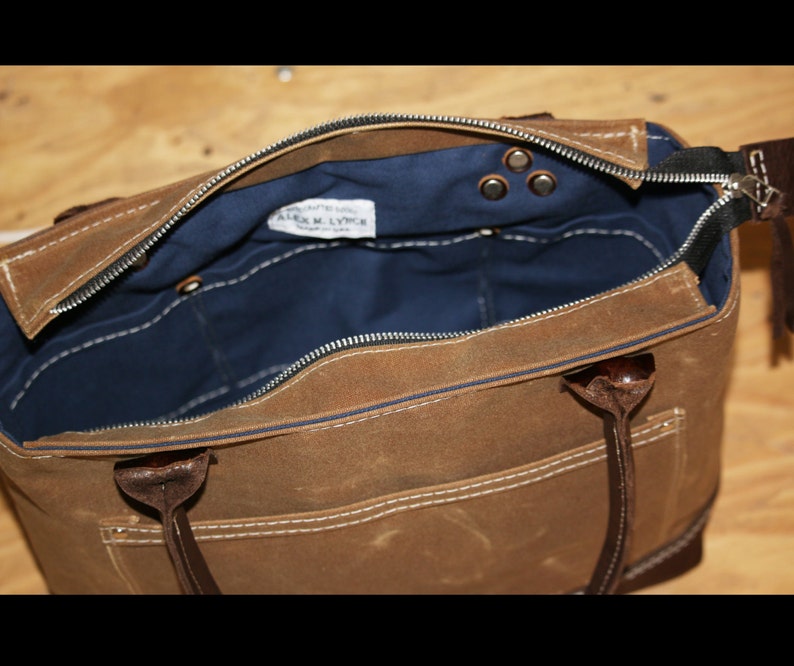 Sac à Main Fourre Tout Sac Fourre-Tout BOZIEE Denim/Toile - Grand, Fermeture Éclair, Pour École/Travail Sac Robuste école