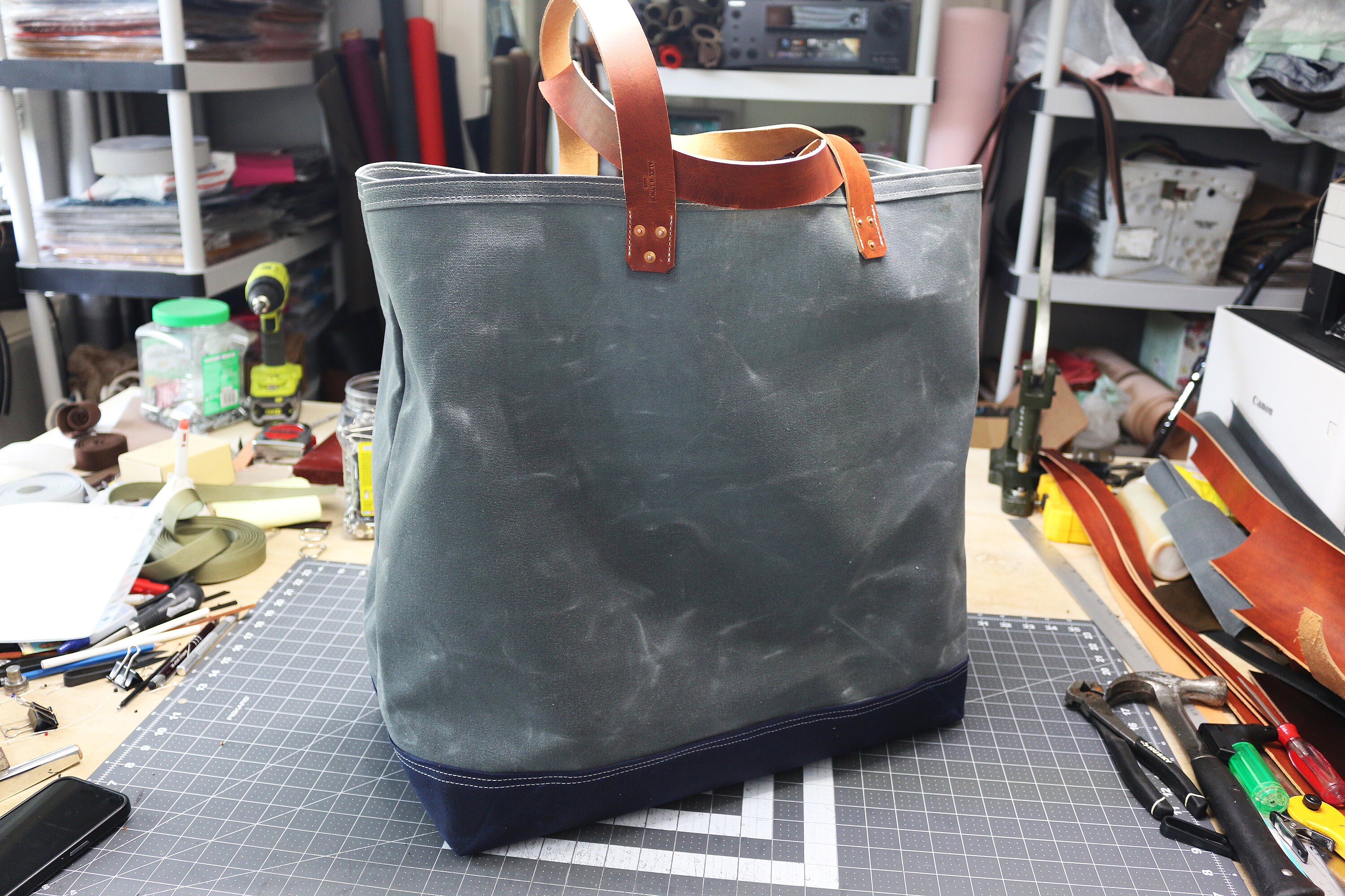 HOMESPON Large Canvas Tote Bag for Women Everything Bag with