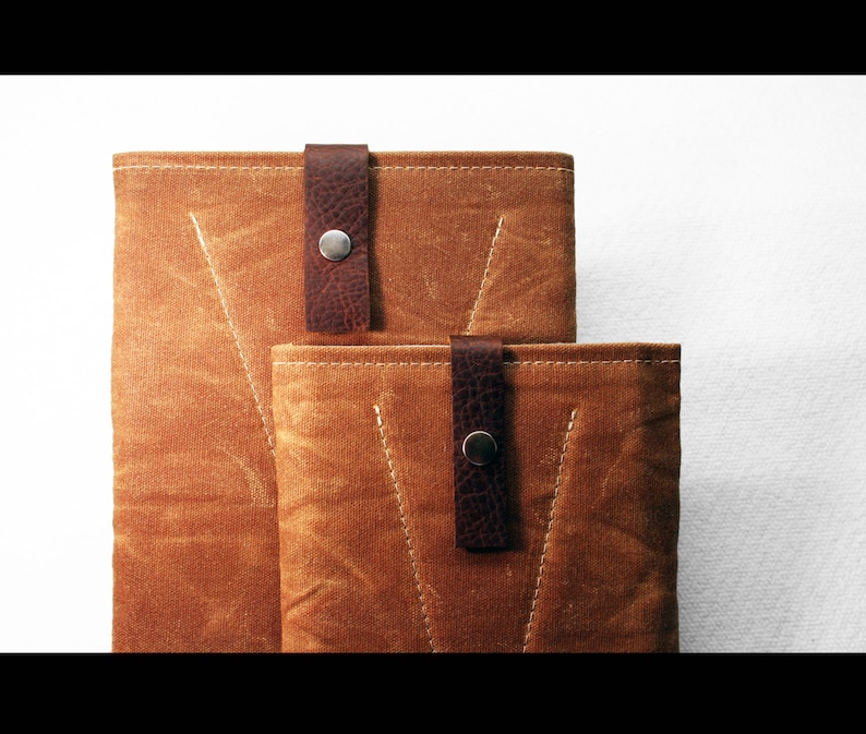 Macbook Sleeve Waxed Canvas and Wool Felt Lining Made in Etsy