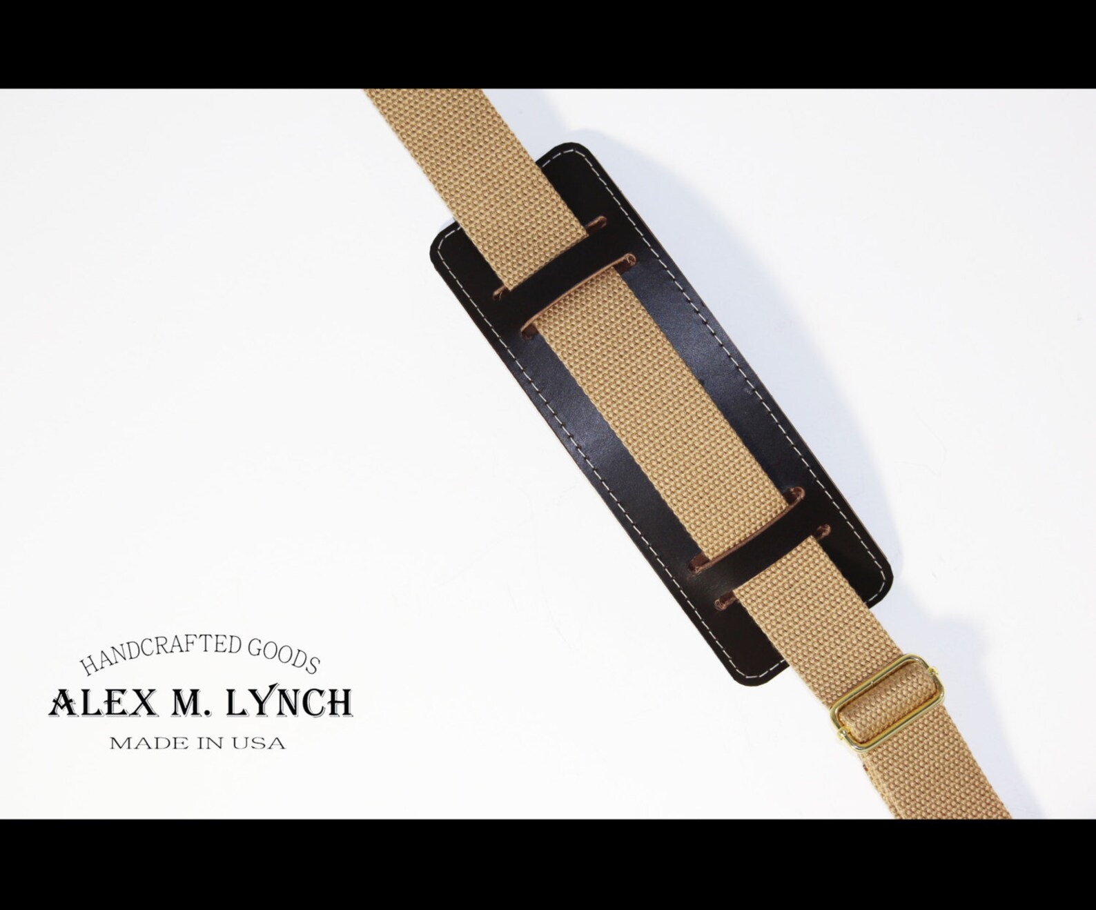 Thick Leather Shoulder Strap Pad Free Hand Stamp Etsy