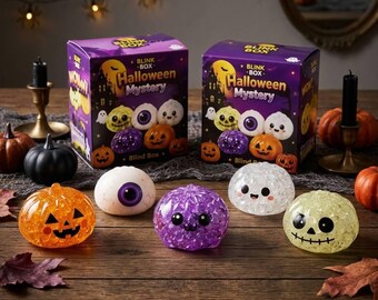 幽霊餃子ハロウィンスクイーズ - ゆっくり膨らむストレス解消おもちゃ