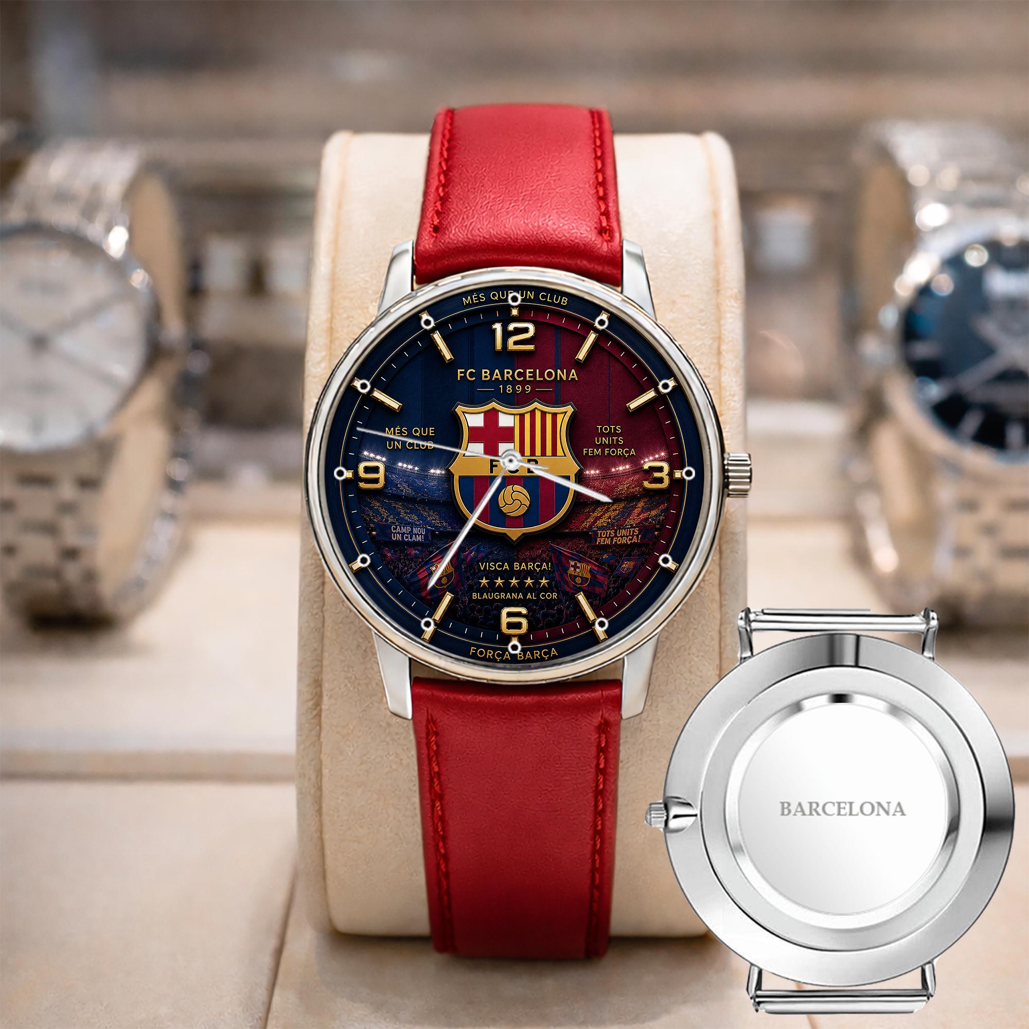 Fc Barcelona Watch - Etsy