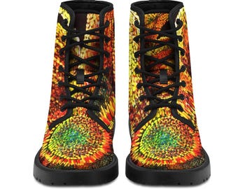 Botas Martin unisex (estampado integral) Here Comes the Sun Diane Marie 9d9