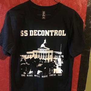 SSD decontrol Tshirt - 80’s Boston hardcore punk band