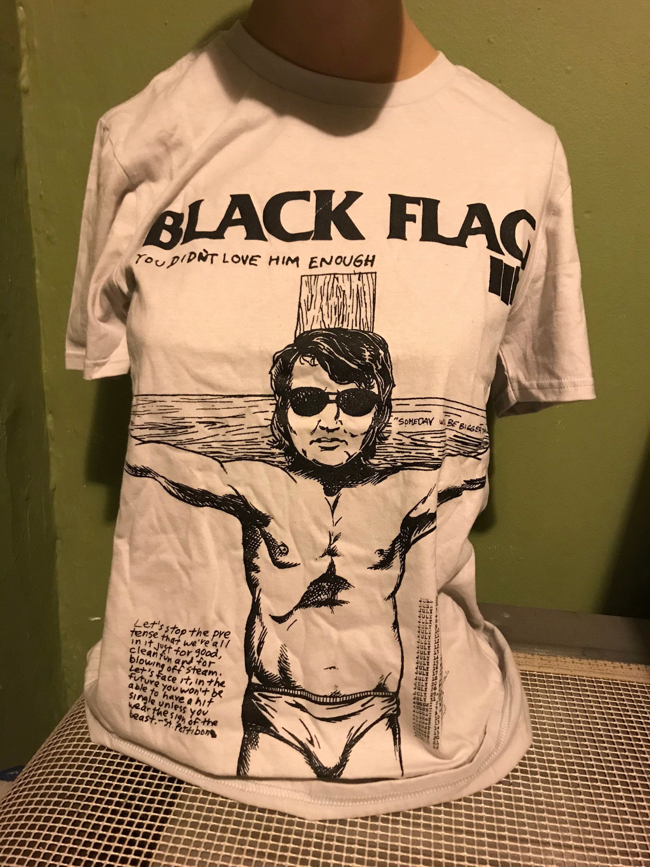 black flag tour shirt